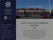 Tablet Screenshot of bostonjatc.com